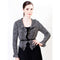 Ruffle Zebra Crinkle Jacket - JK365